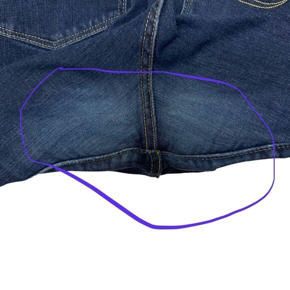 Signature by Levi Strauss & Co. Modern Bootcut Jeans Dark Wash Denim Women's - Picture 11 of 12